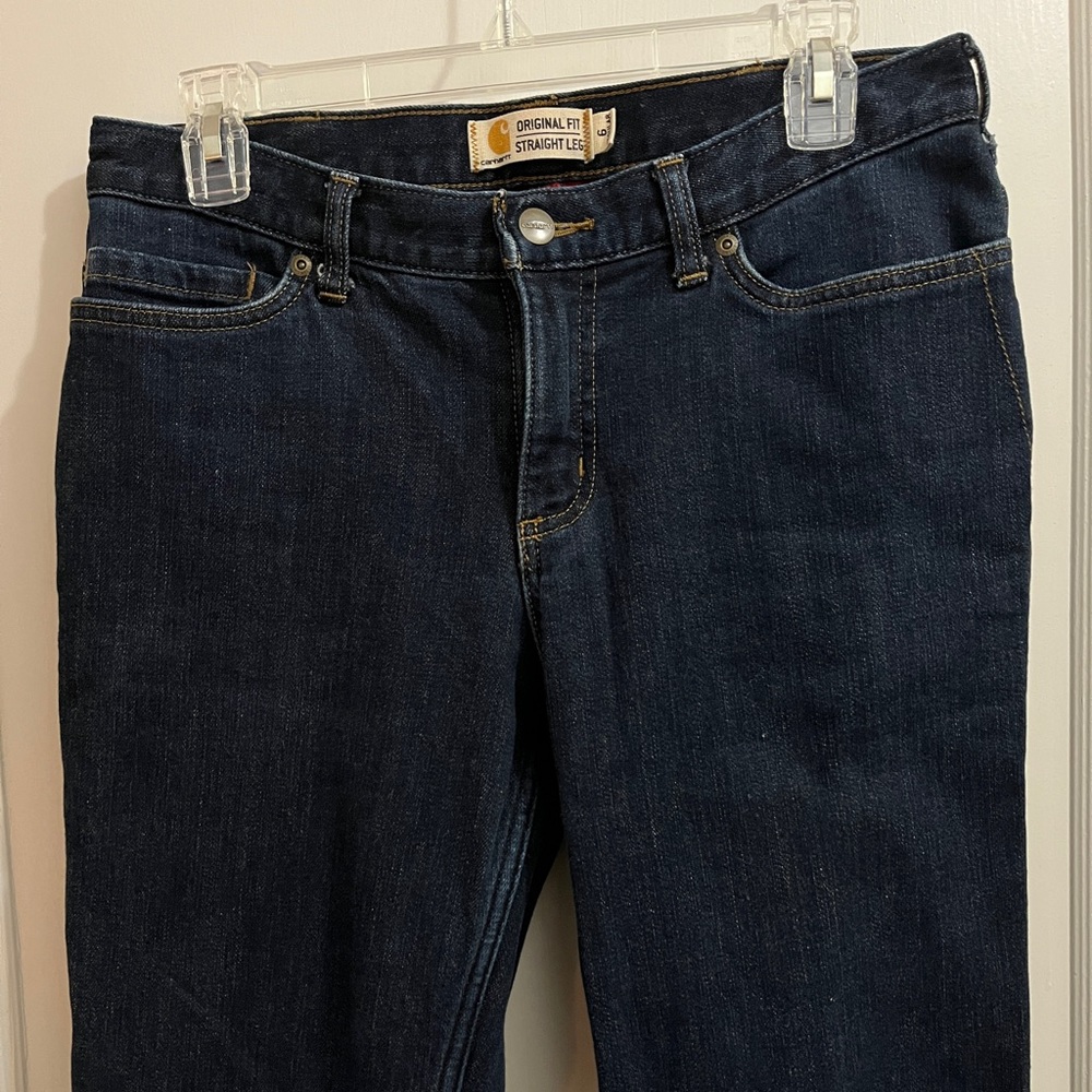 Carhartt Lined Straight Jeans, W’s size 6